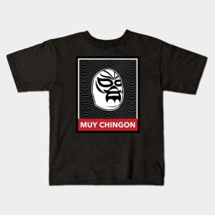 Muy Chingon Luchador Wrestler T-Shirt Kids T-Shirt